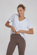 Aura Baumwoll-T-Shirt Yang