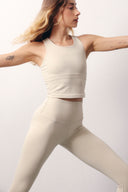 Dalia Crop Top Cream