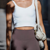 Estela Crop Top Stone