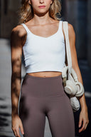 Estela Crop Top Stone