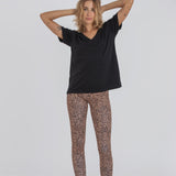 Aura Baumwoll-T-Shirt Yin